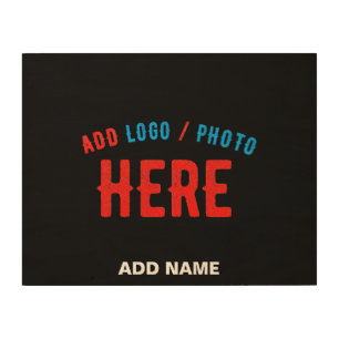 STYLISH MODERN CUSTOMIZABLE BLACK VERIFIED BRANDED WOOD WALL ART