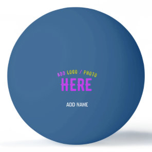 STYLISH MODERN CUSTOMIZABLE BLUE VERIFIED BRANDED PING PONG BALL