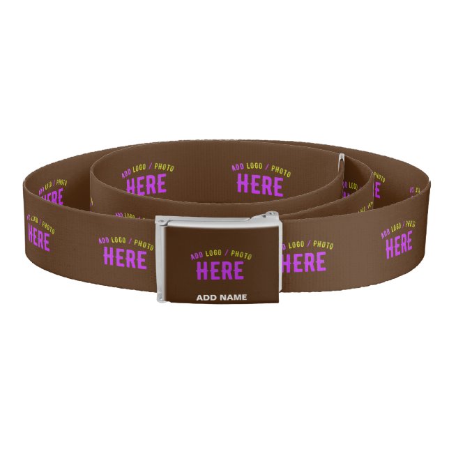 STYLISH MODERN CUSTOMIZABLE BROWN VERIFIED BRANDED BELT (Coil)