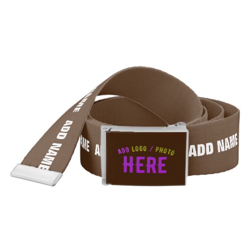 STYLISH MODERN CUSTOMIZABLE BROWN VERIFIED BRANDED BELT