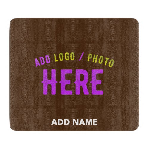 STYLISH MODERN CUSTOMIZABLE BROWN VERIFIED BRANDED CUTTING BOARD