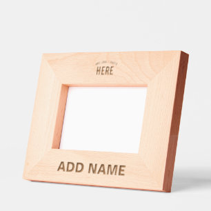 STYLISH MODERN CUSTOMIZABLE BROWN VERIFIED BRANDED ENGRAVED FRAMES