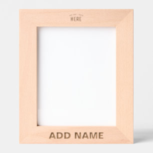 STYLISH MODERN CUSTOMIZABLE BROWN VERIFIED BRANDED ENGRAVED FRAMES