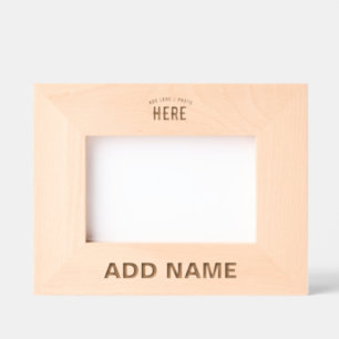 STYLISH MODERN CUSTOMIZABLE BROWN VERIFIED BRANDED ENGRAVED FRAMES