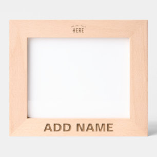 STYLISH MODERN CUSTOMIZABLE BROWN VERIFIED BRANDED ENGRAVED FRAMES
