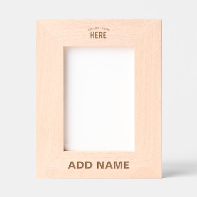 STYLISH MODERN CUSTOMIZABLE BROWN VERIFIED BRANDED ENGRAVED FRAMES (Front)