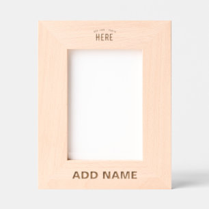 STYLISH MODERN CUSTOMIZABLE BROWN VERIFIED BRANDED ENGRAVED FRAMES