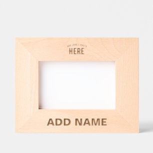 STYLISH MODERN CUSTOMIZABLE BROWN VERIFIED BRANDED ENGRAVED FRAMES