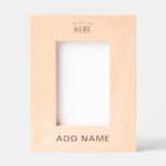 STYLISH MODERN CUSTOMIZABLE BROWN VERIFIED BRANDED ENGRAVED FRAMES