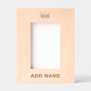 STYLISH MODERN CUSTOMIZABLE BROWN VERIFIED BRANDED ENGRAVED FRAMES