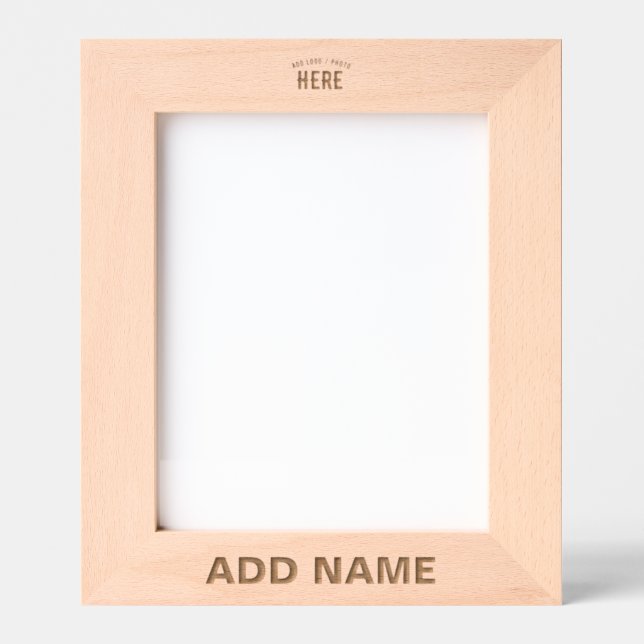 STYLISH MODERN CUSTOMIZABLE BROWN VERIFIED BRANDED ENGRAVED FRAMES (Front)