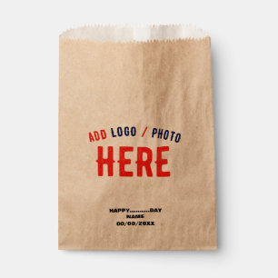 STYLISH MODERN CUSTOMIZABLE BROWN VERIFIED BRANDED FAVOR BAG