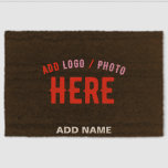 STYLISH MODERN CUSTOMIZABLE BROWN VERIFIED BRANDED FIBER DOORMAT<br><div class="desc">THIS IS A DESIGN FITTING FOR EVERYONE.YOU CAN CHANGE, RESIZE OR ADD LOGO, PHOTO, TEXT AND COLOURS THE WAY YOU LIKE.THANK YOU.</div>
