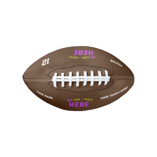 STYLISH MODERN CUSTOMIZABLE BROWN VERIFIED BRANDED FOOTBALL