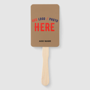STYLISH MODERN CUSTOMIZABLE BROWN VERIFIED BRANDED HAND FAN