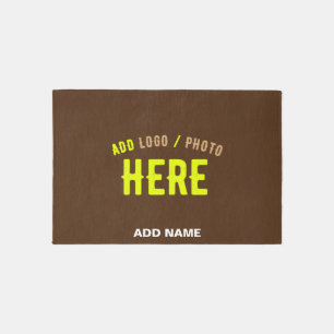 STYLISH MODERN CUSTOMIZABLE BROWN VERIFIED BRANDED OUTDOOR RUG
