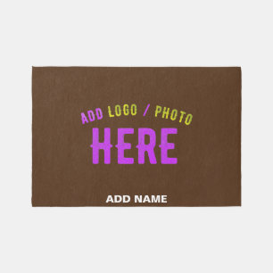 STYLISH MODERN CUSTOMIZABLE BROWN VERIFIED BRANDED OUTDOOR RUG