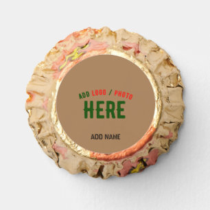 STYLISH MODERN CUSTOMIZABLE BROWN VERIFIED BRANDED REESE'S PEANUT BUTTER CUPS