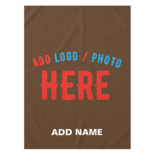 STYLISH MODERN CUSTOMIZABLE BROWN VERIFIED BRANDED TABLECLOTH
