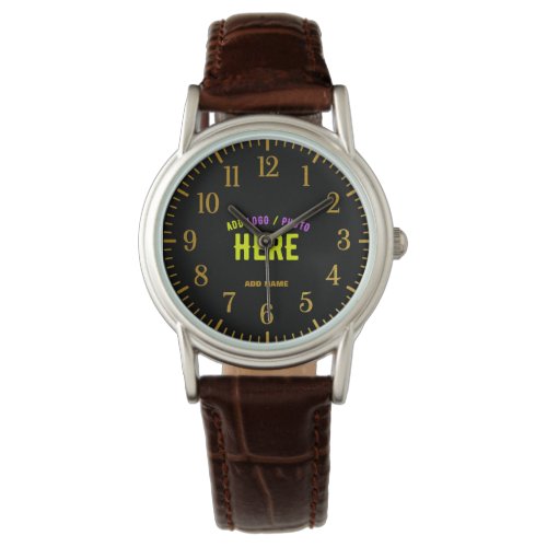 STYLISH MODERN CUSTOMIZABLE BROWN VERIFIED BRANDED WATCH