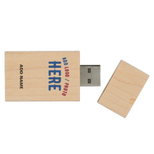 STYLISH MODERN CUSTOMIZABLE BROWN VERIFIED BRANDED WOOD FLASH DRIVE