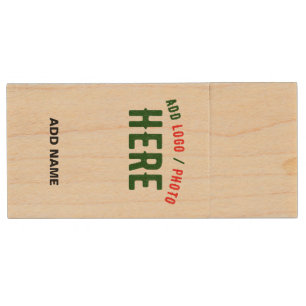 STYLISH MODERN CUSTOMIZABLE BROWN VERIFIED BRANDED WOOD FLASH DRIVE