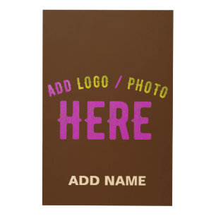 STYLISH MODERN CUSTOMIZABLE BROWN VERIFIED BRANDED WOOD WALL ART