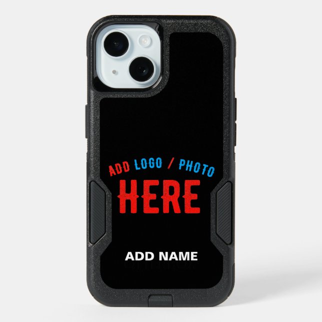 STYLISH MODERN CUSTOMIZABLE CLEAR VERIFIED BRANDED iPhone 15 CASE (Back)