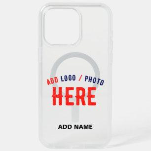 STYLISH MODERN CUSTOMIZABLE CLEAR VERIFIED BRANDED iPhone 15 PRO MAX CASE