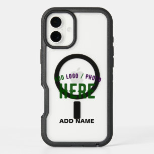 STYLISH MODERN CUSTOMIZABLE CLEAR VERIFIED BRANDED iPhone 16 PLUS CASE