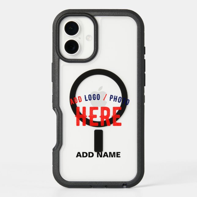 STYLISH MODERN CUSTOMIZABLE CLEAR VERIFIED BRANDED OTTERBOX iPhone CASE (Back)