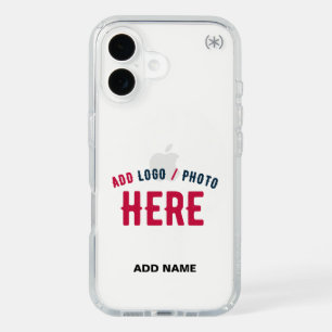 STYLISH MODERN CUSTOMIZABLE CLEAR VERIFIED BRANDED iPhone 16 CASE