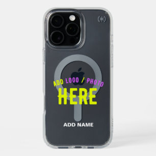 STYLISH MODERN CUSTOMIZABLE CLEAR VERIFIED BRANDED iPhone 16 PRO MAX CASE