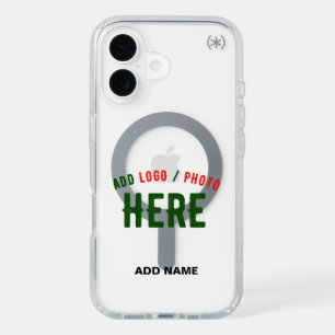 STYLISH MODERN CUSTOMIZABLE CLEAR VERIFIED BRANDED iPhone 16 CASE