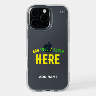 STYLISH MODERN CUSTOMIZABLE CLEAR VERIFIED BRANDED iPhone 16 PRO MAX CASE