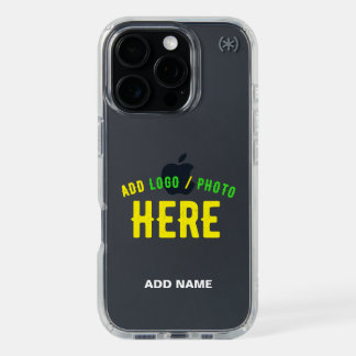 STYLISH MODERN CUSTOMIZABLE CLEAR VERIFIED BRANDED iPhone 16 PRO CASE