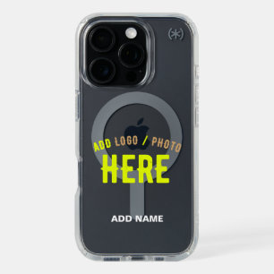 STYLISH MODERN CUSTOMIZABLE CLEAR VERIFIED BRANDED iPhone 16 PRO CASE