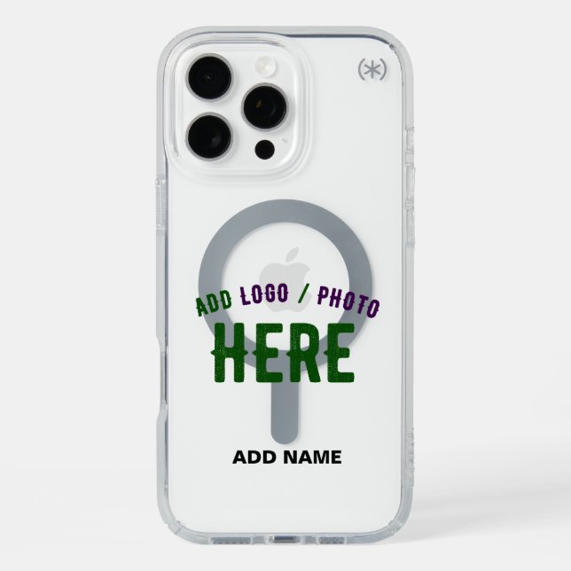 STYLISH MODERN CUSTOMIZABLE CLEAR VERIFIED BRANDED SPECK iPhone CASE (Front)