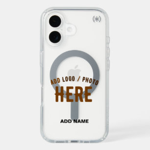 STYLISH MODERN CUSTOMIZABLE CLEAR VERIFIED BRANDED iPhone 16 CASE