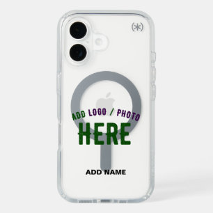 STYLISH MODERN CUSTOMIZABLE CLEAR VERIFIED BRANDED iPhone 16 CASE