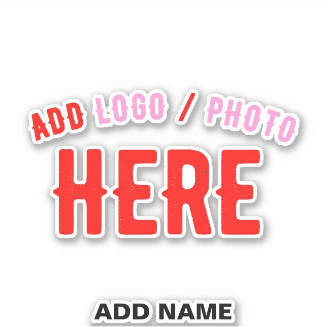 STYLISH MODERN CUSTOMIZABLE CLEAR VERIFIED BRANDED STICKER (Front)