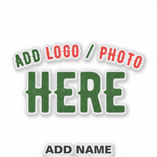 STYLISH MODERN CUSTOMIZABLE CLEAR VERIFIED BRANDED STICKER (Front)