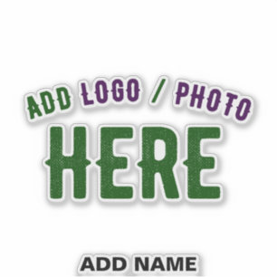 STYLISH MODERN CUSTOMIZABLE CLEAR VERIFIED BRANDED STICKER