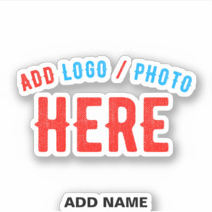 STYLISH MODERN CUSTOMIZABLE CLEAR VERIFIED BRANDED STICKER