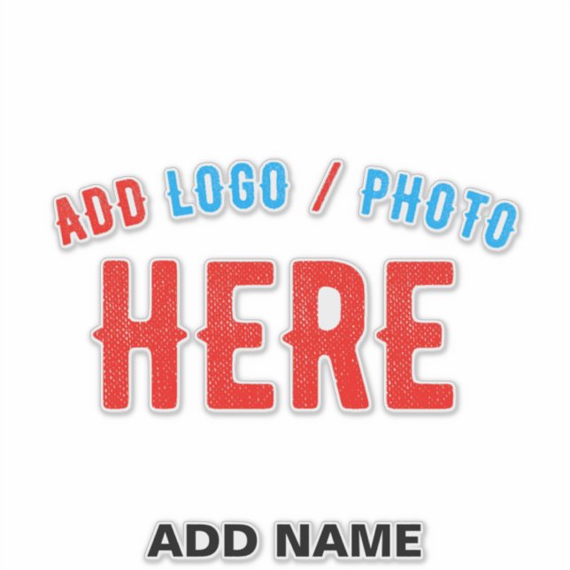 STYLISH MODERN CUSTOMIZABLE CLEAR VERIFIED BRANDED STICKER (Front)