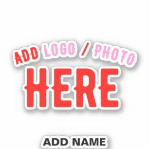 STYLISH MODERN CUSTOMIZABLE CLEAR VERIFIED BRANDED STICKER