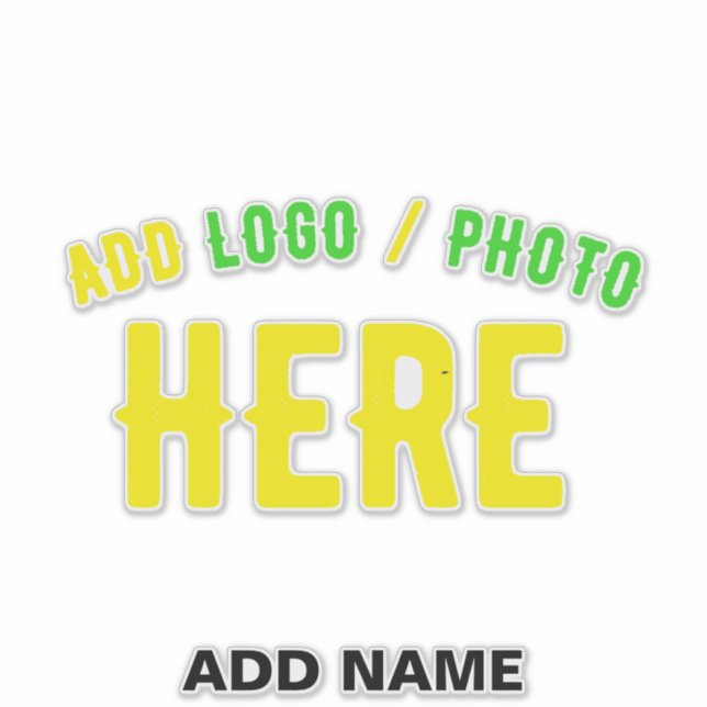 STYLISH MODERN CUSTOMIZABLE CLEAR VERIFIED BRANDED STICKER (Front)