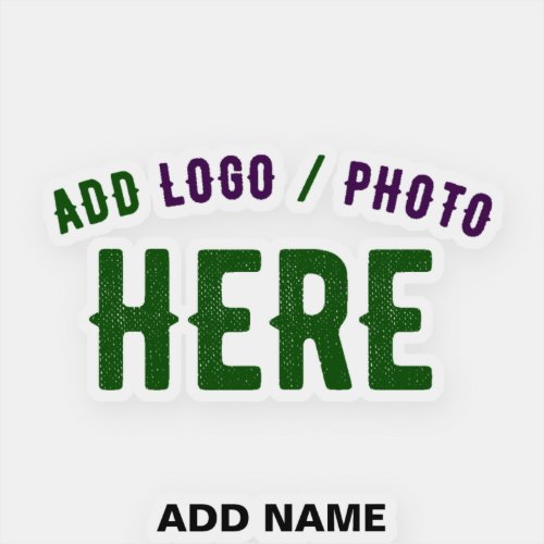 STYLISH MODERN CUSTOMIZABLE CLEAR VERIFIED BRANDED STICKER