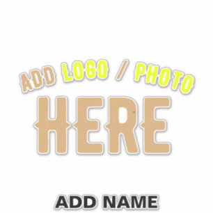 STYLISH MODERN CUSTOMIZABLE CLEAR VERIFIED BRANDED STICKER