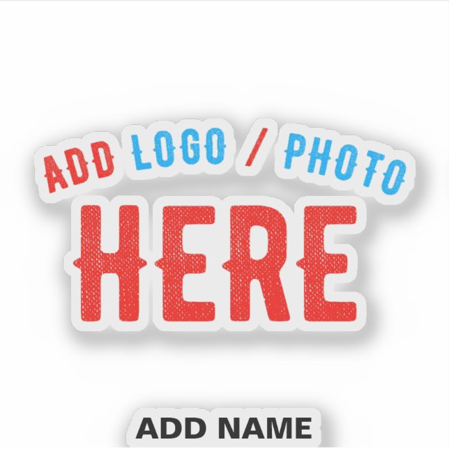 STYLISH MODERN CUSTOMIZABLE CLEAR VERIFIED BRANDED STICKER (Front)